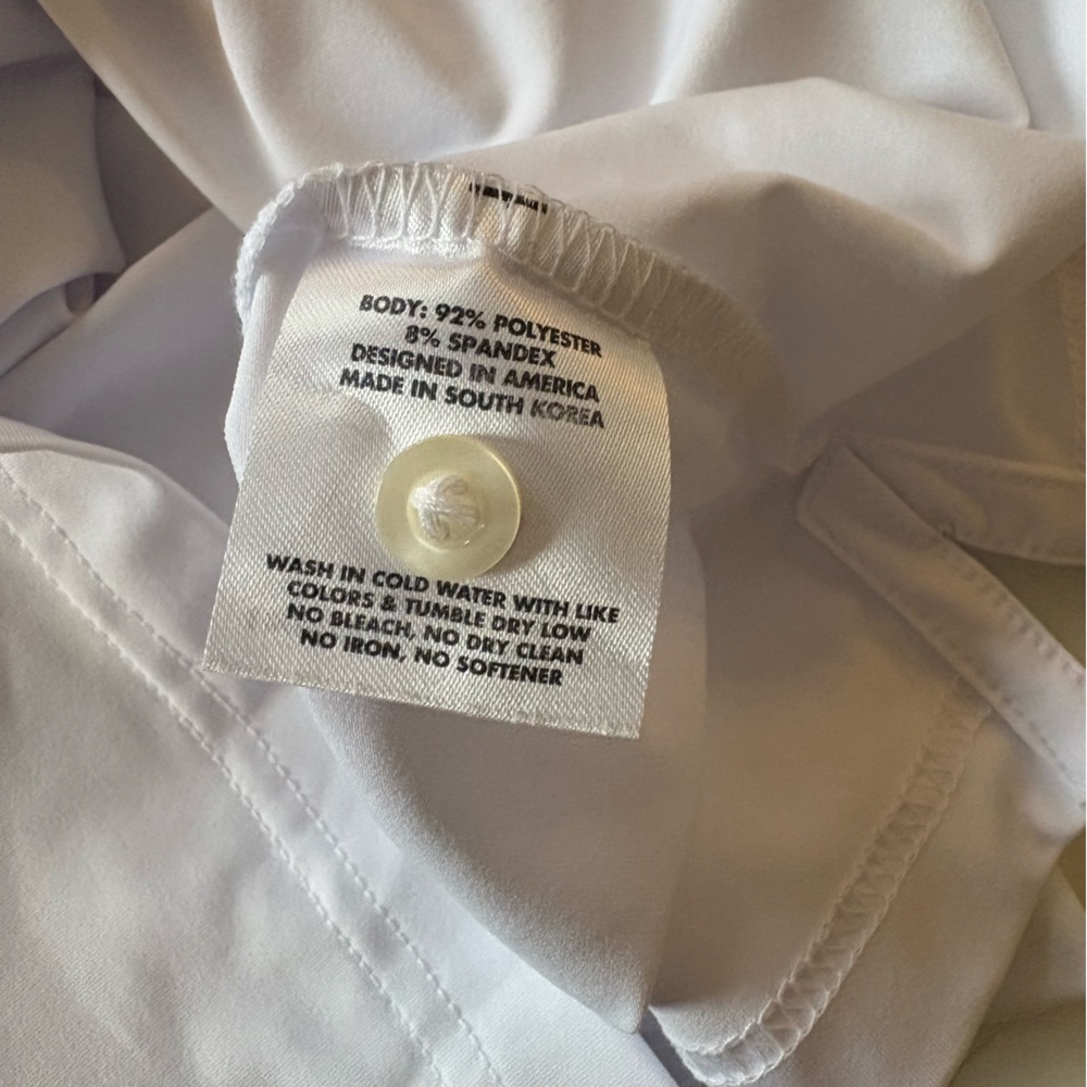 Rhoback || Performance Polo Solid White Small - image 9